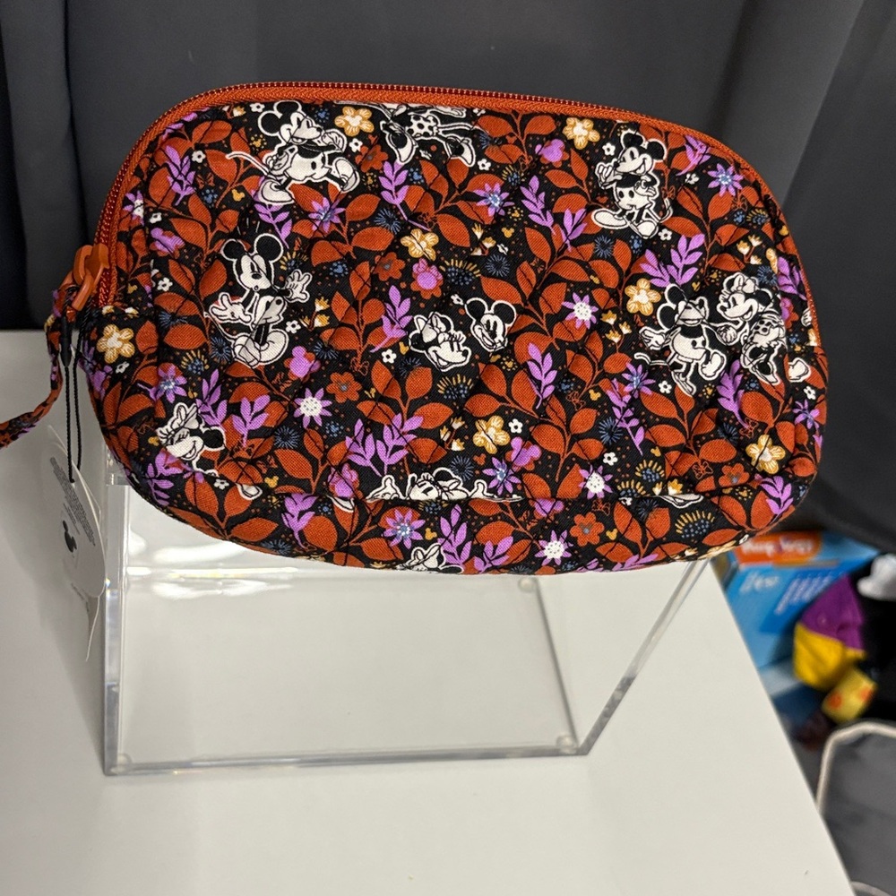 Vera Bradley Disney Black and Red Floral Belt Bag
